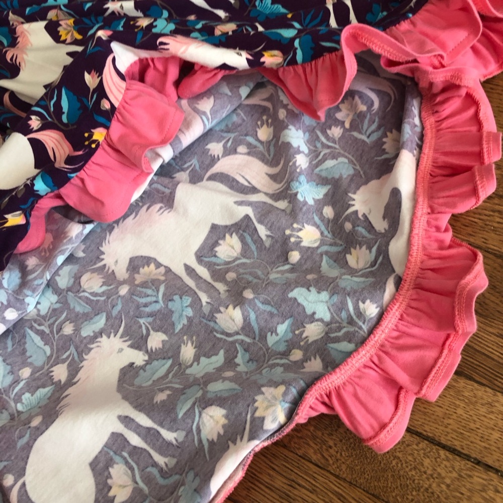 Eleanor Rose girls unicorn dress size 8 - Picture 6 of 6